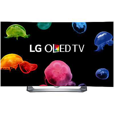 LG 55EG910V Curved Full HD OLED 3D Smart TV, 55  with Freeview HD & 2x Passive 3D Glasses